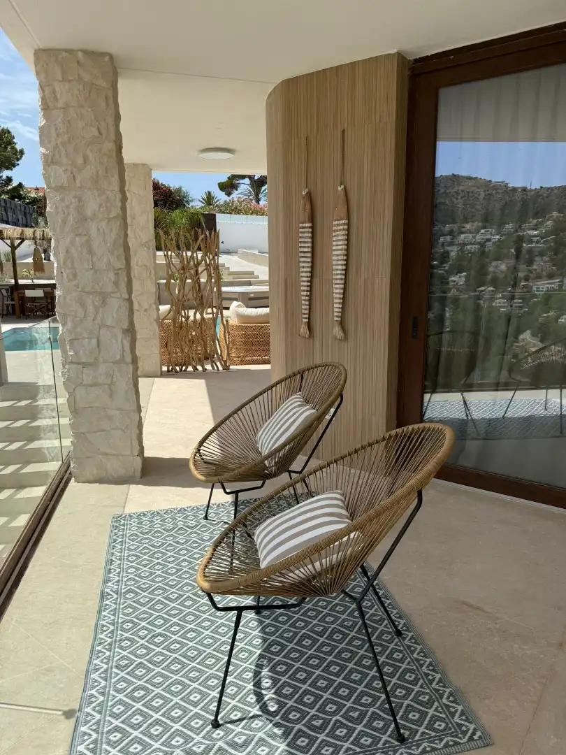 Terraza de Casa o chalet en venta en Altea con Aire acondicionado, Calefacción y Jardín privado