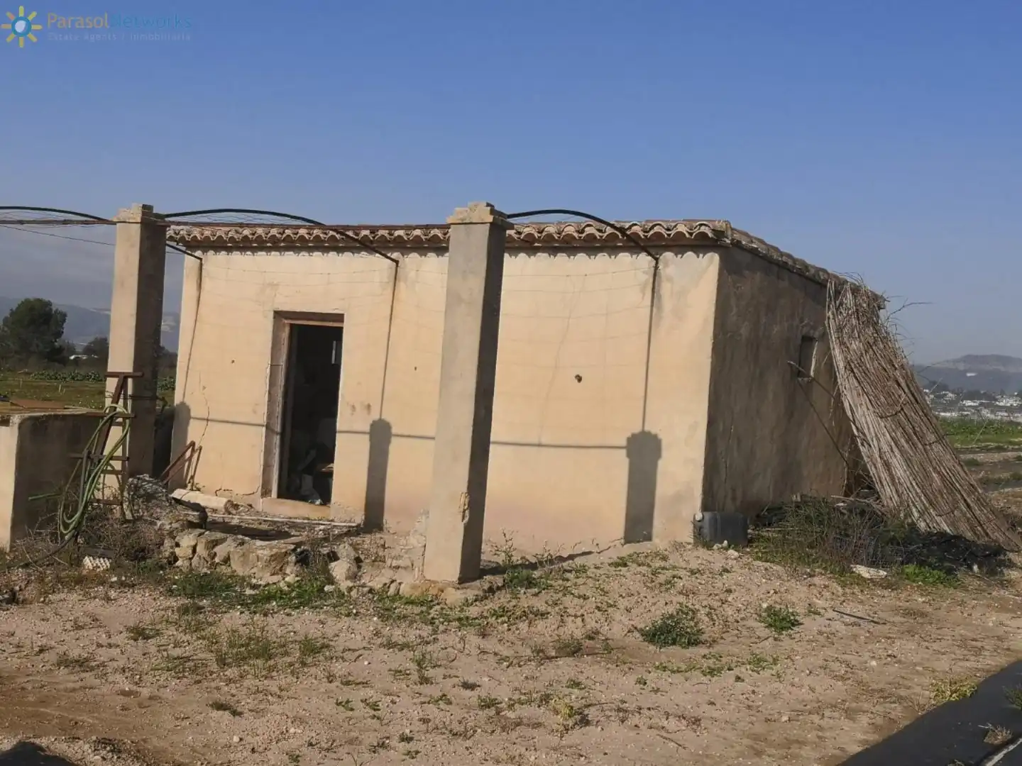 Vista exterior de Finca rústica en venta en Benigànim con Jardín privado, Terraza y Trastero