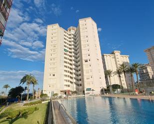 Vista exterior de Apartament en venda en Alicante / Alacant amb Aire condicionat, Jardí privat i Terrassa