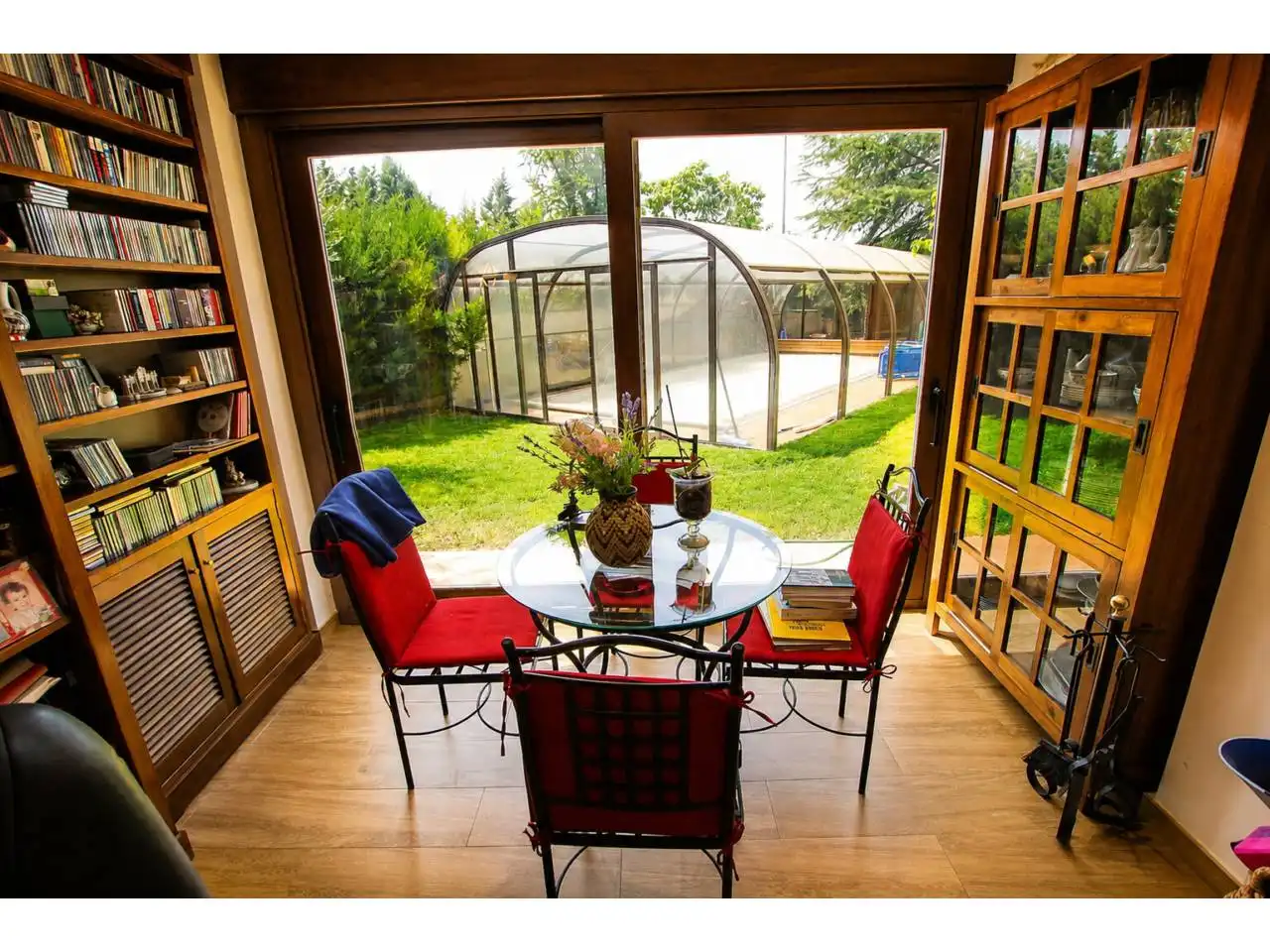 Terrace of Houses for sale in Cabanillas del Campo  with Private garden, Terrace and Swimming Pool
