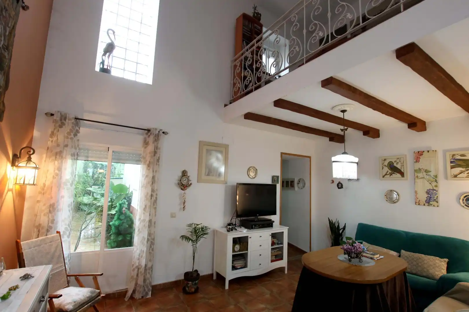 Living room of Houses for sale in Montijo  with Private garden and Terrace