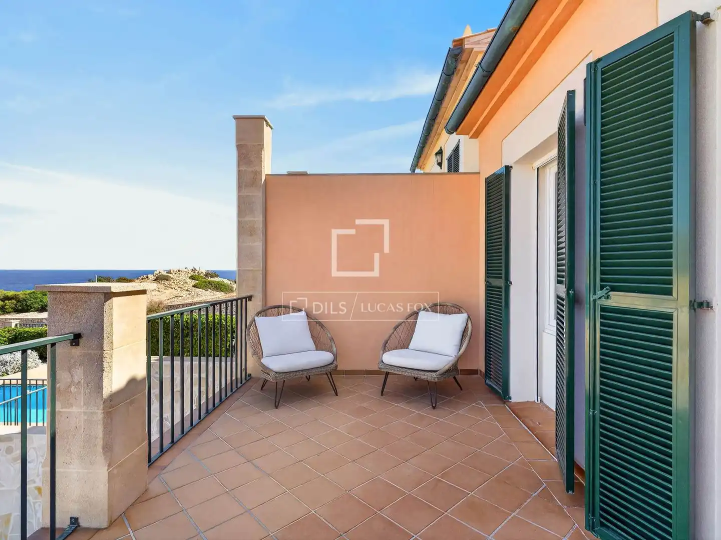 Terrasse von Haus oder Chalet zum Verkauf in Capdepera mit Klimaanlage, Heizung und Privatgarten