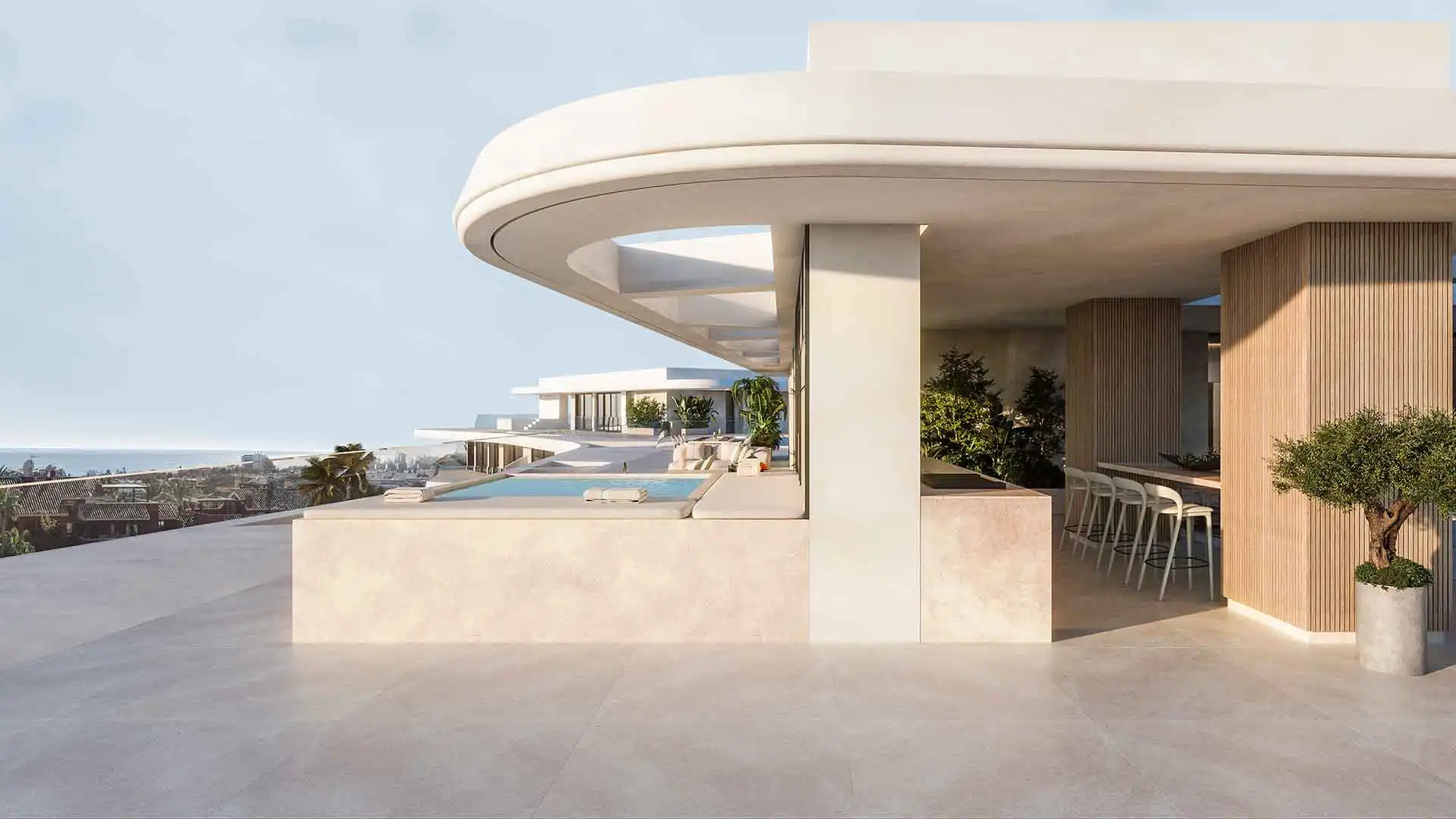 Terrace of Apartments for sale in Benamara - Atalaya