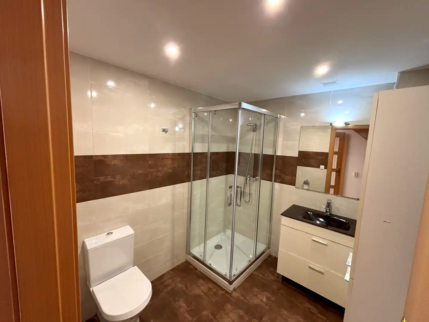 Baño de Dúplex en venta en Bellpuig con Aire acondicionado, Calefacción y Terraza