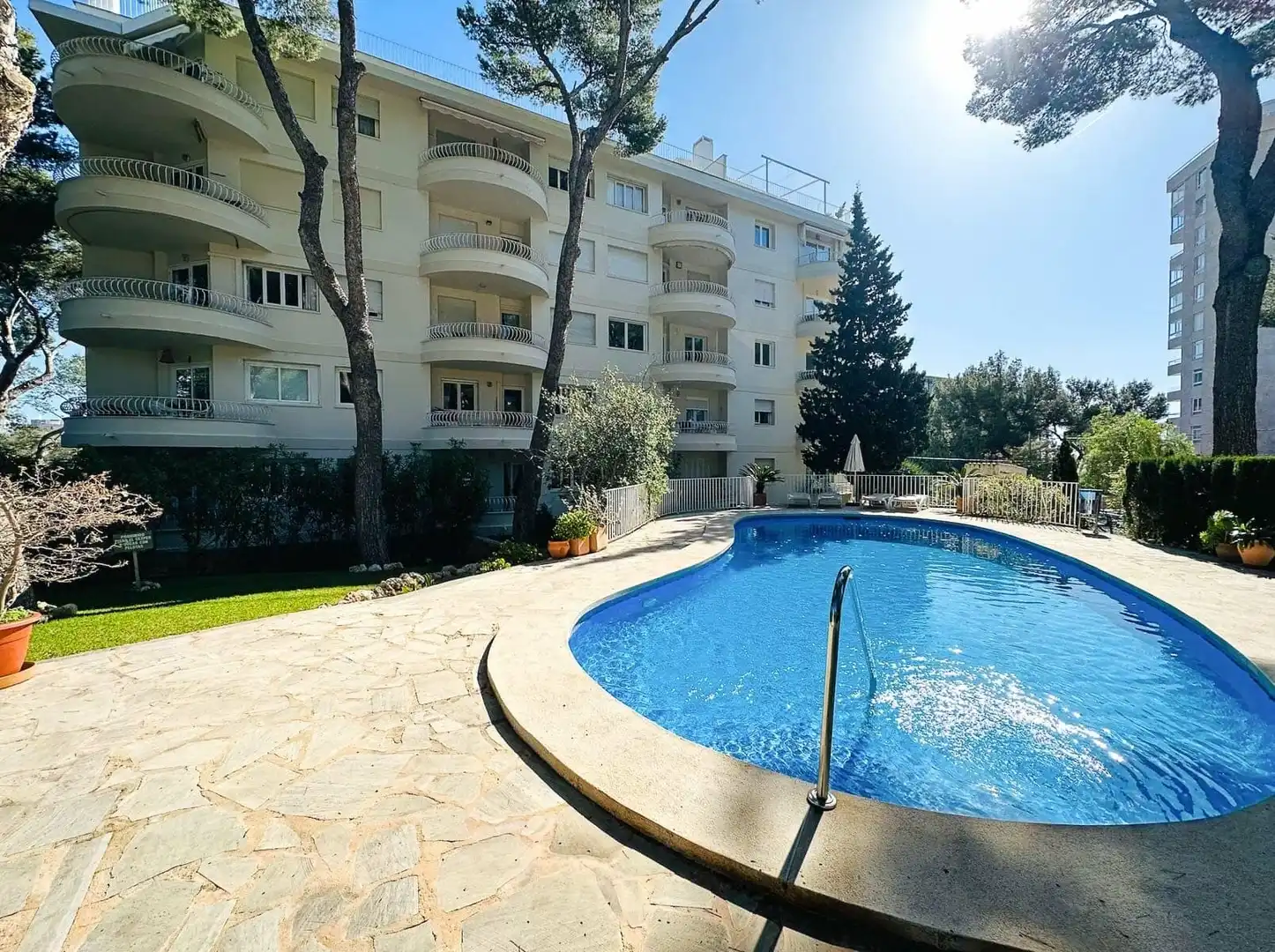 Swimming pool of Apartments for sale in Calvià  with Heating