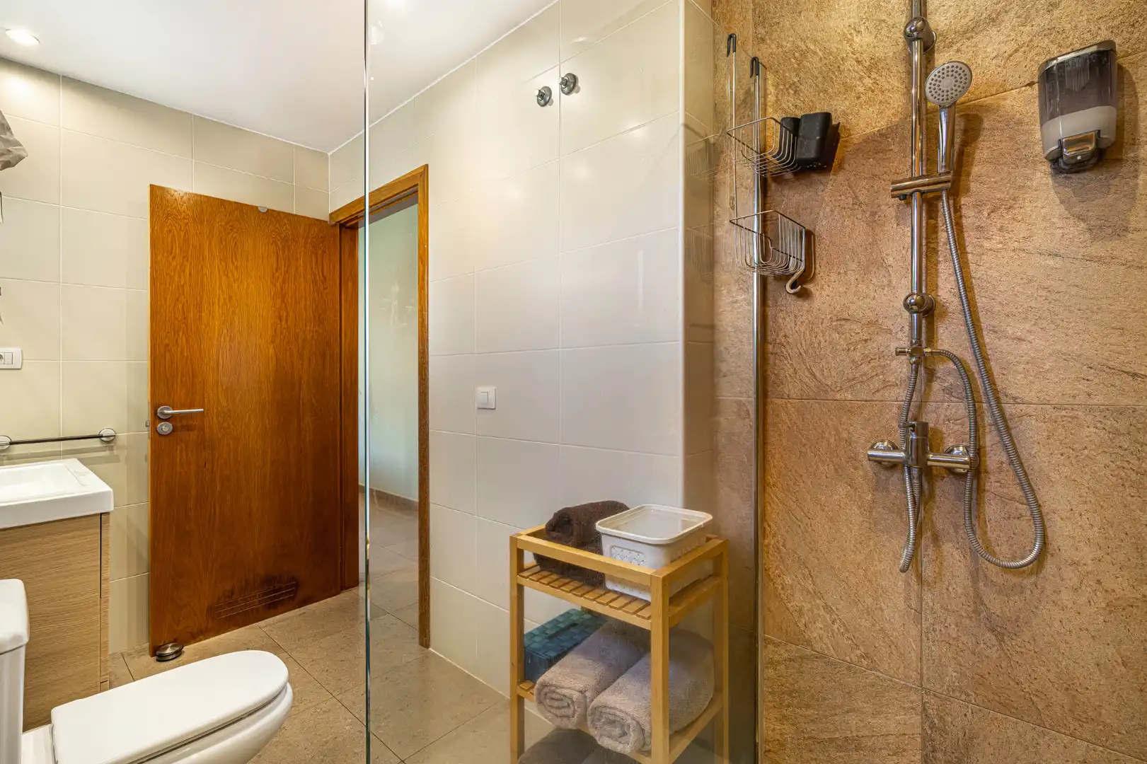 Bathroom of Detached homes for sale in Los Realejos  with Parquet flooring, Terrace and Storage room