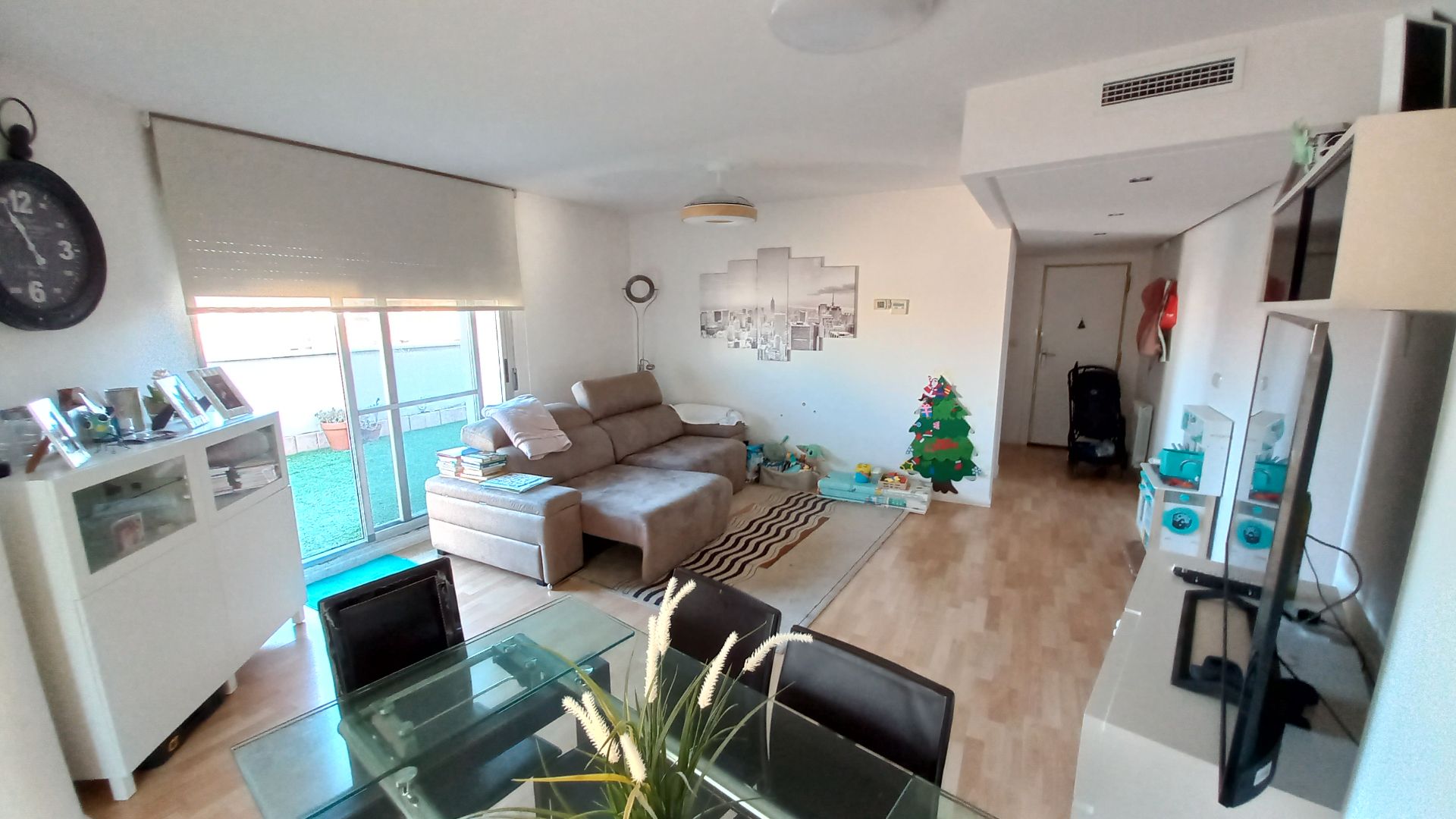 Sala d'estar de Àtic de lloguer en  Albacete Capital amb Aire condicionat, Calefacció i Terrassa