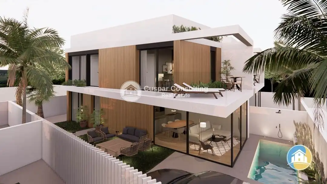 Terrassa de Casa o xalet en venda en Pilar de la Horadada amb Aire condicionat, Calefacció i Jardí privat
