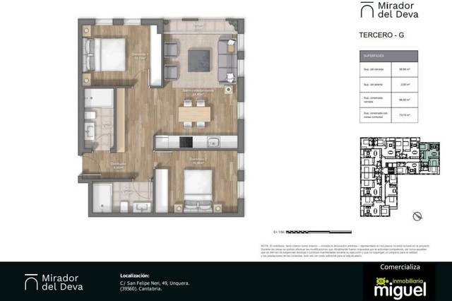 Piso en Venta en Calle San Felipe Neri, 49 en Val de San Vicente