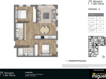 Wohnung mit Pool zum Verkauf in Calle San Felipe Neri 49