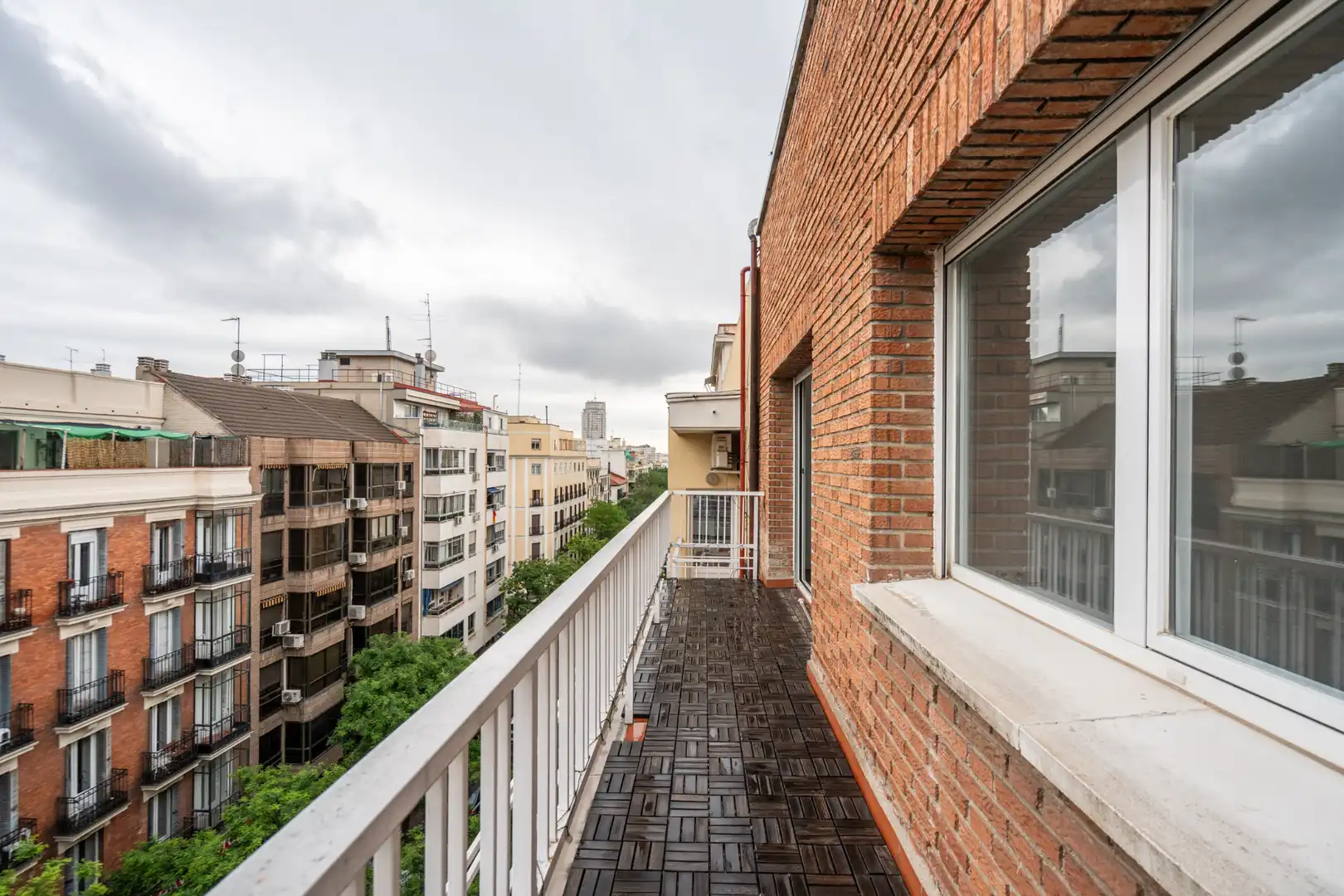 Terraza de Piso de alquiler en Madrid con Aire acondicionado, Calefacción y Terraza