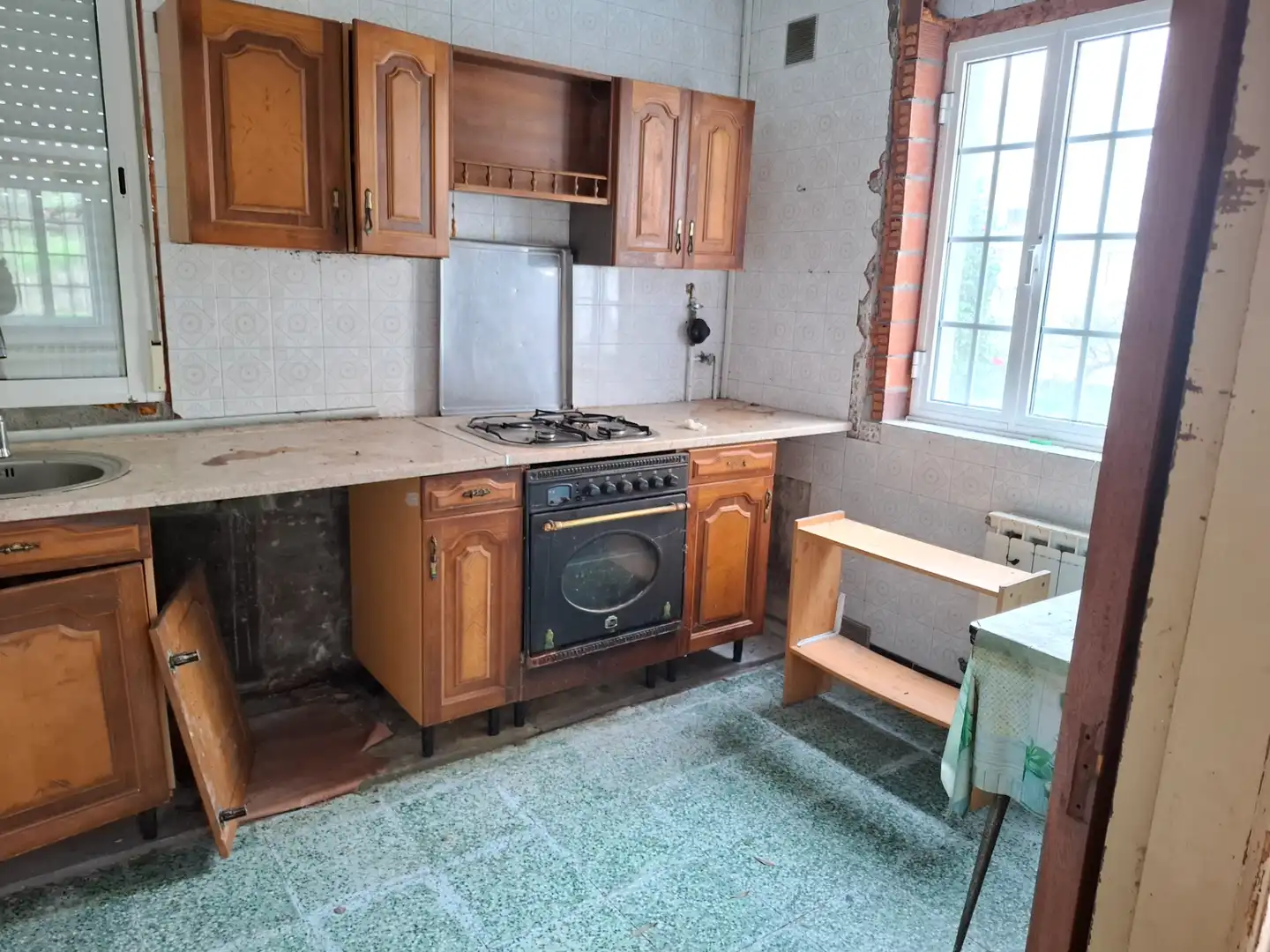 Kitchen of Houses for sale in Burela  with Private garden