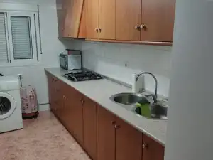 Kitchen of Flat for rent in Ronda  with Furnished