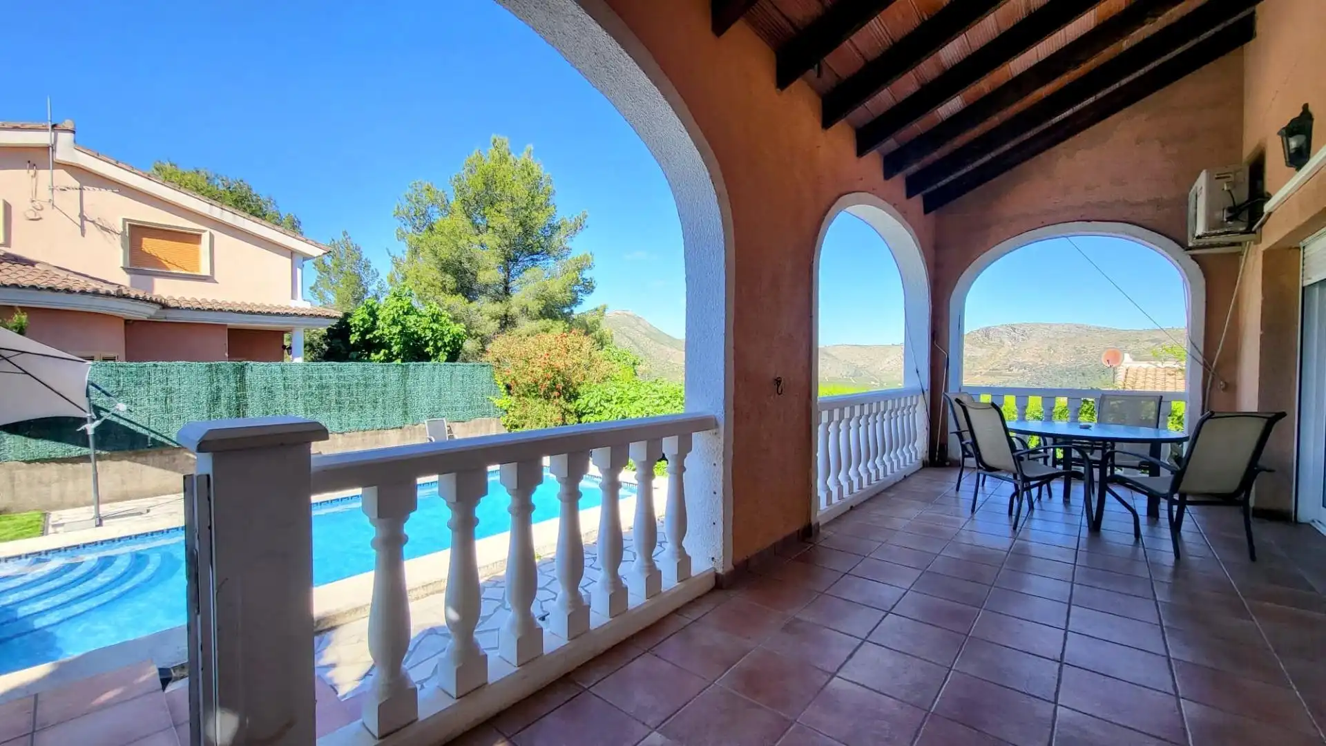 Terraza de Casa o chalet en venta en Ador con Aire acondicionado, Calefacción y Jardín privado