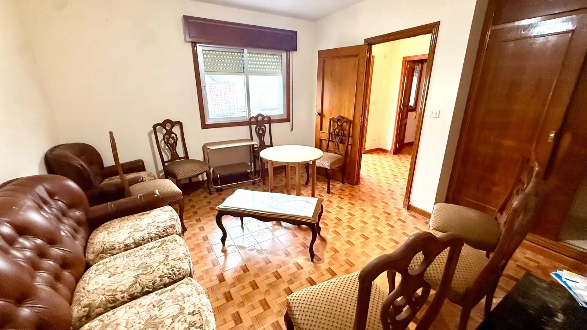 Living room of Houses for sale in Rairiz de Veiga  with Furnished and Balcony