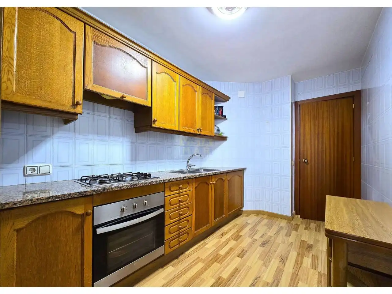 Kitchen of Flat for sale in Cubelles  with Parquet flooring and Terrace