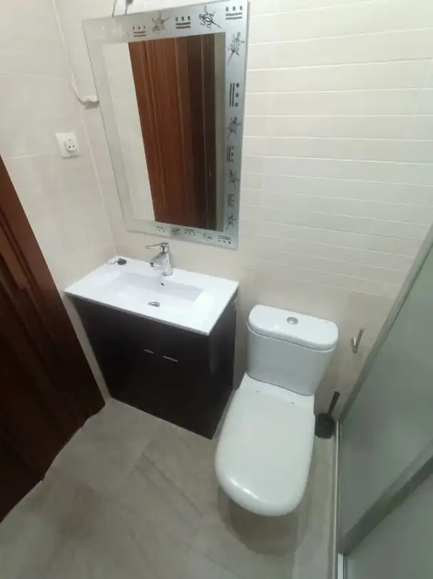 Badezimmer von Wohnung zum Verkauf in Abadiño  mit Heizung, Privatgarten und Terrasse