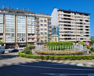 Exterior view of Flat for sale in Ourense Capital   with Heating, Terrace and Balcony