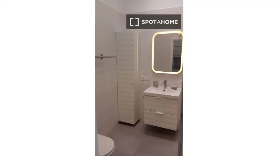 Badezimmer von Wohnungen zur untervermieten in San Bartolomé de Tirajana mit Klimaanlage, Terrasse und Möbliert