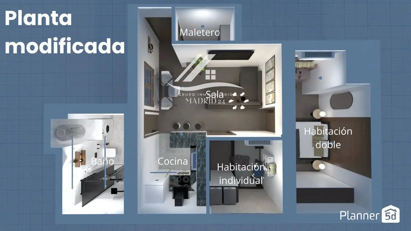 Piso en venta en Madrid con Aire acondicionado, Trastero y Amueblado
