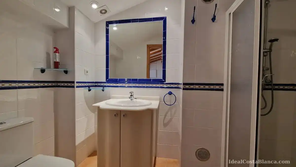 Badezimmer von Country house zur Miete in El Castell de Guadalest, Alicante