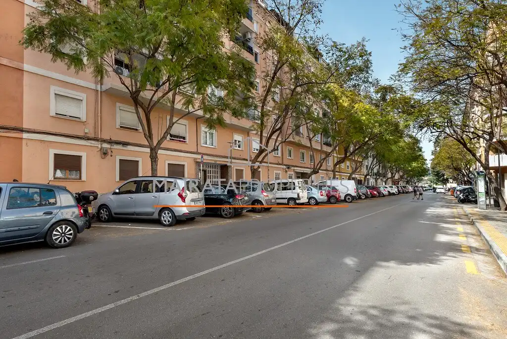 Vista exterior de Piso en venta en  Palma de Mallorca con Aire acondicionado, Parquet y Amueblado