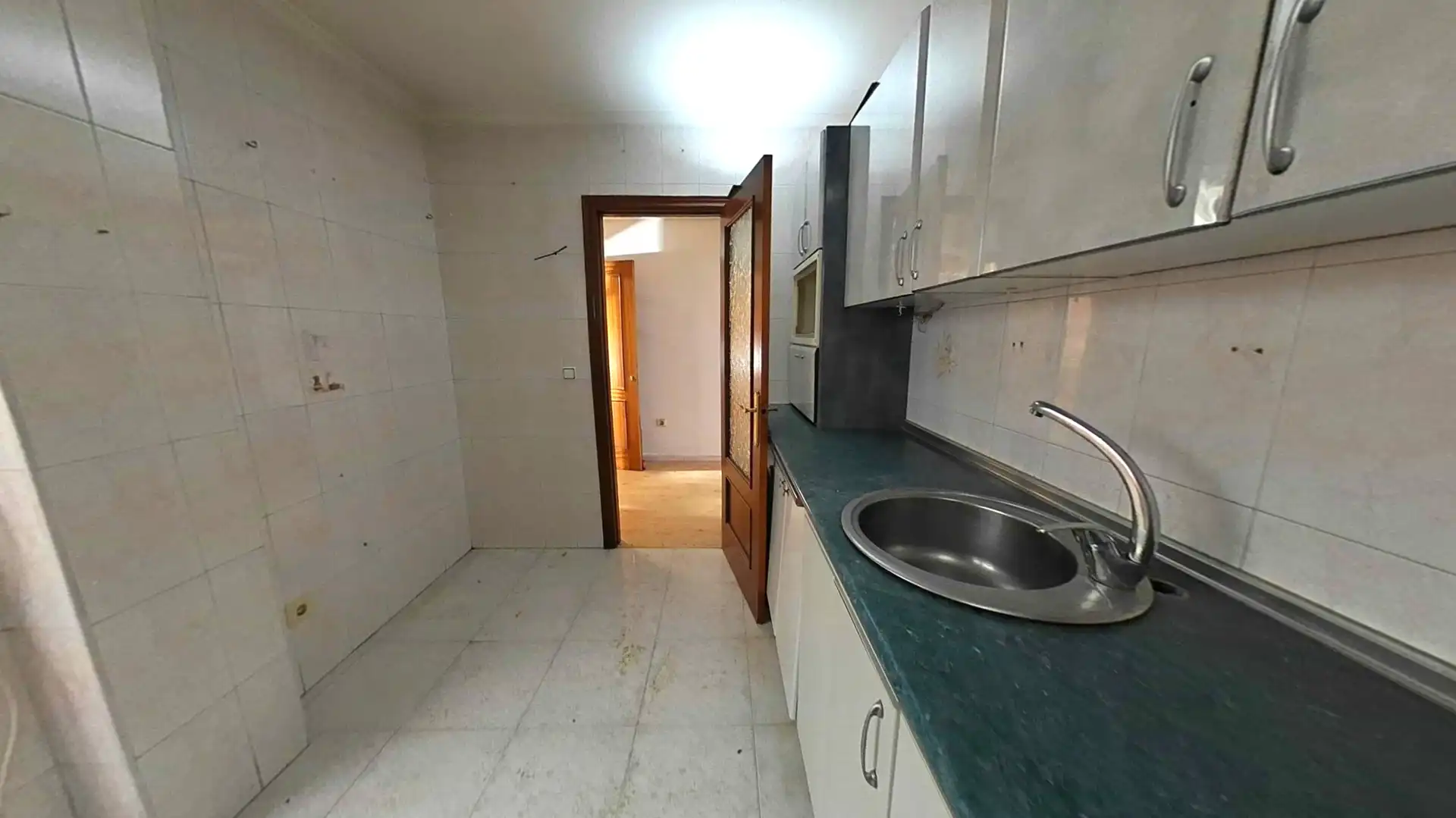 Küche von Wohnung zum Verkauf in Benavente mit Heizung, Ofen und Balkon