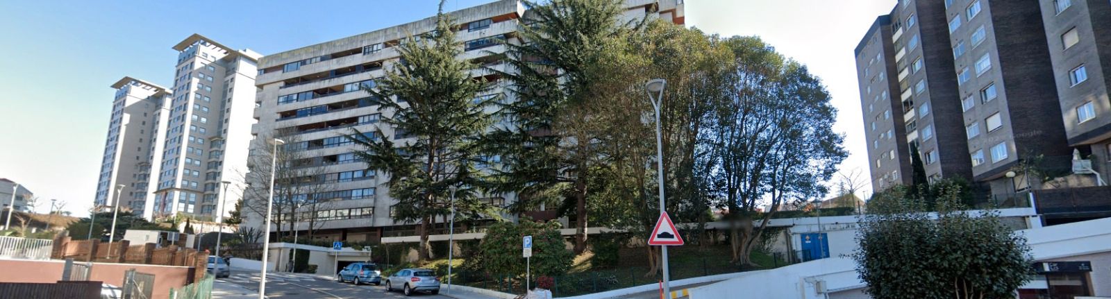 Exterior view of Flat for rent in Vigo   with Heating, Private garden and Parquet flooring