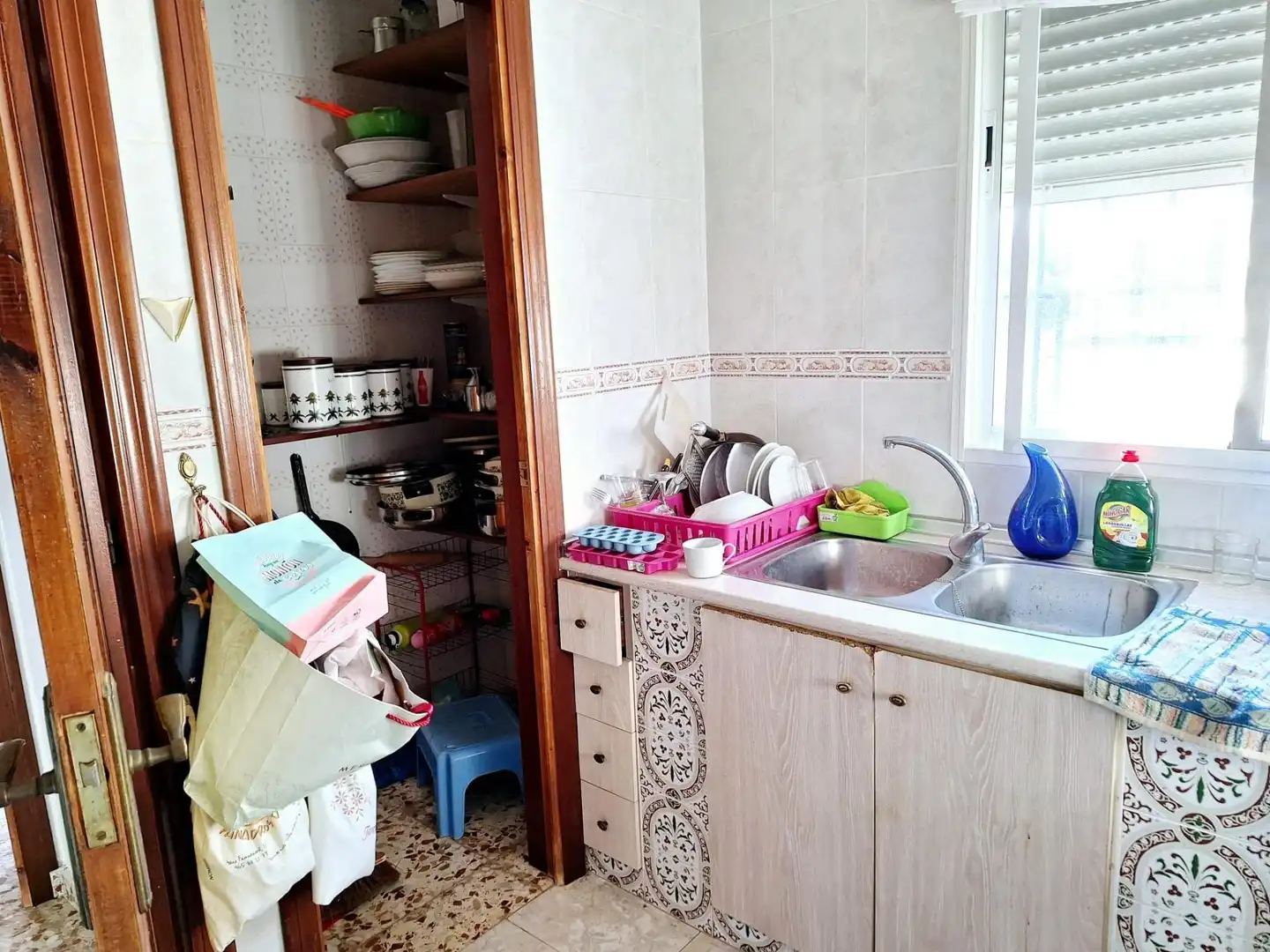 Cuina de Casa o xalet en venda en Caudete amb Aire condicionat, Terrassa i Piscina