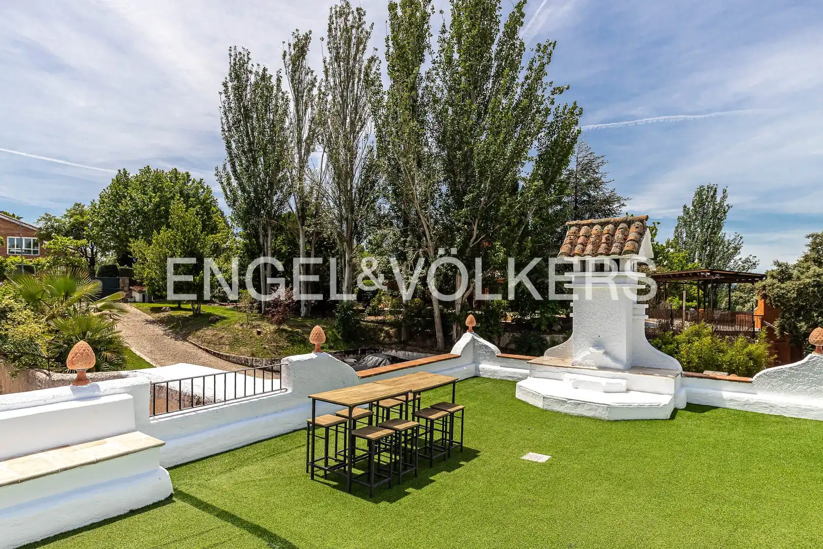 Terraza de Casa o chalet de alquiler en Las Rozas de Madrid con Calefacción, Jardín privado y Terraza