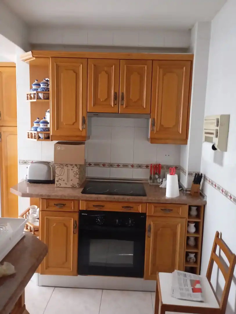 Cocina de Piso de alquiler en Alcorcón con Calefacción, Parquet y Terraza