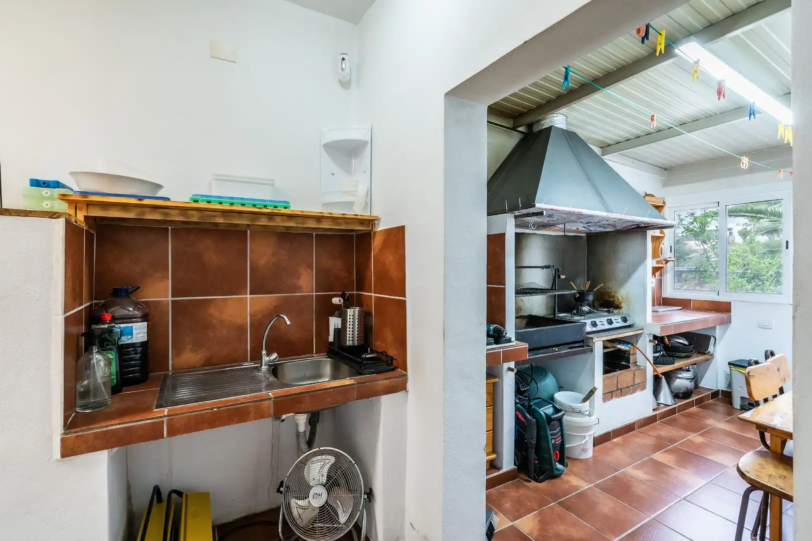 Cocina de Finca rústica en venta en Granadilla de Abona con Aire acondicionado, Jardín privado y Terraza