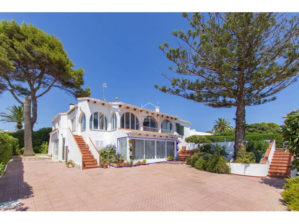 Exterior view of Apartment for sale in Sant Lluís  with Heating, Private garden and Terrace