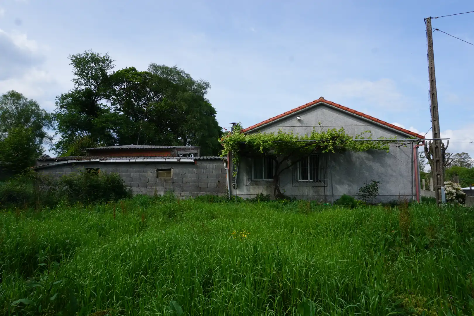 Vista exterior de Casa o chalet en venta en Palas de Rei con Amueblado