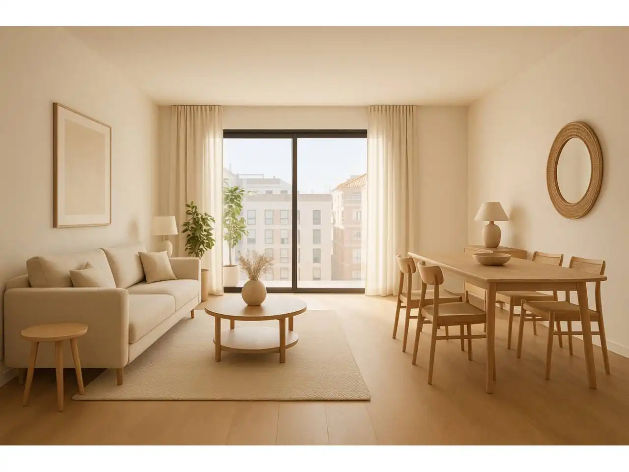 Sala de estar de Piso en venta en Granollers con Aire acondicionado, Calefacción y Parquet
