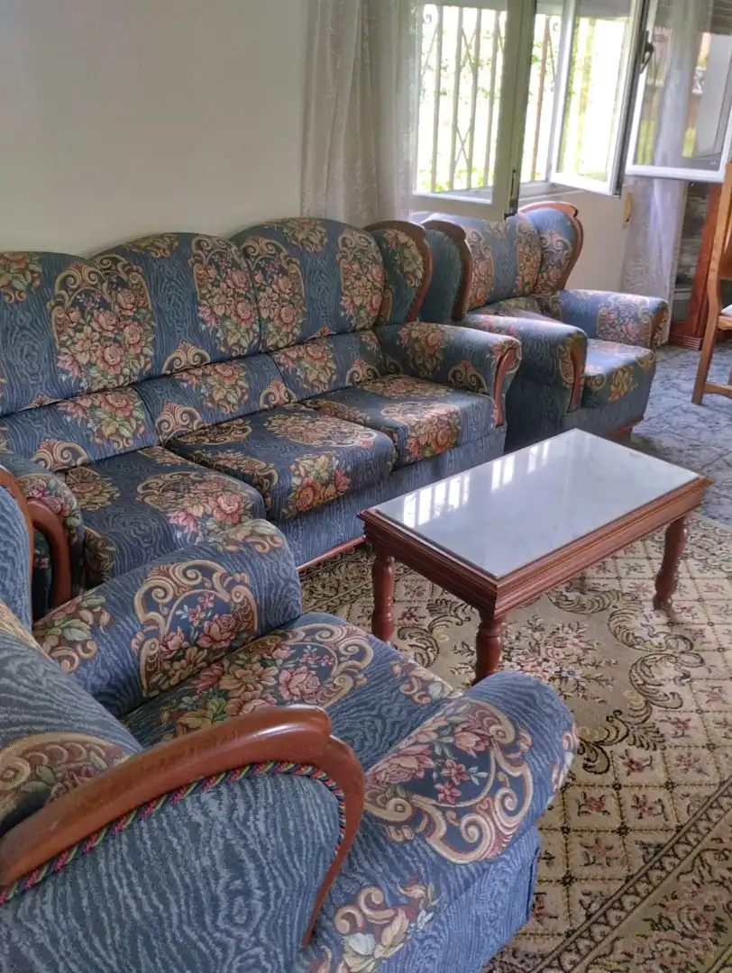Wohnzimmer von Country house zum Verkauf in Tineo mit Heizung, Privatgarten und Möbliert