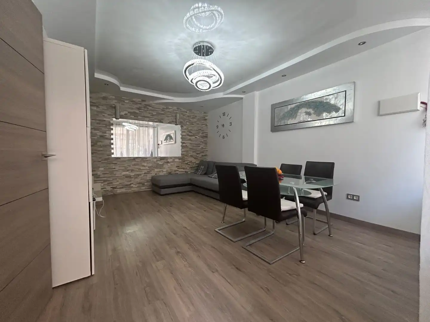 Sala de estar de Dúplex en venta en Torrevieja con Aire acondicionado, Terraza y Piscina