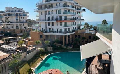 Swimming pool of Flat for sale in Villajoyosa / La Vila Joiosa  with Air Conditioner, Terrace and Community pool