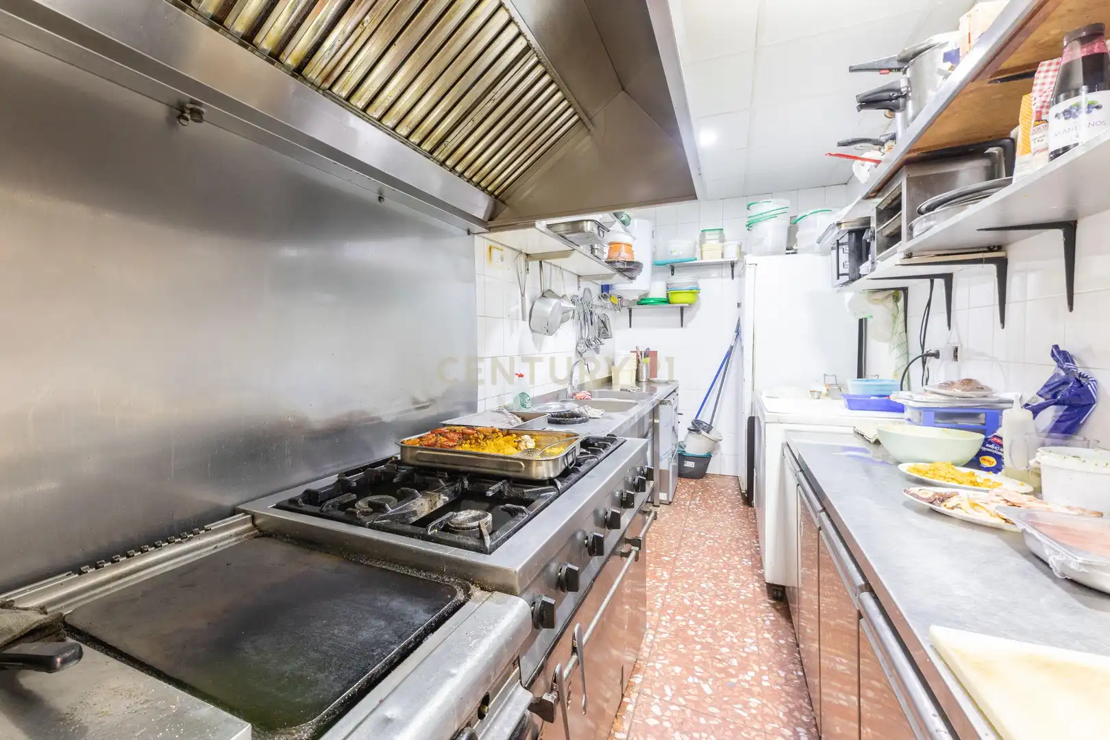 Cocina de Local en venta en Valencia con Aire acondicionado y Alarma