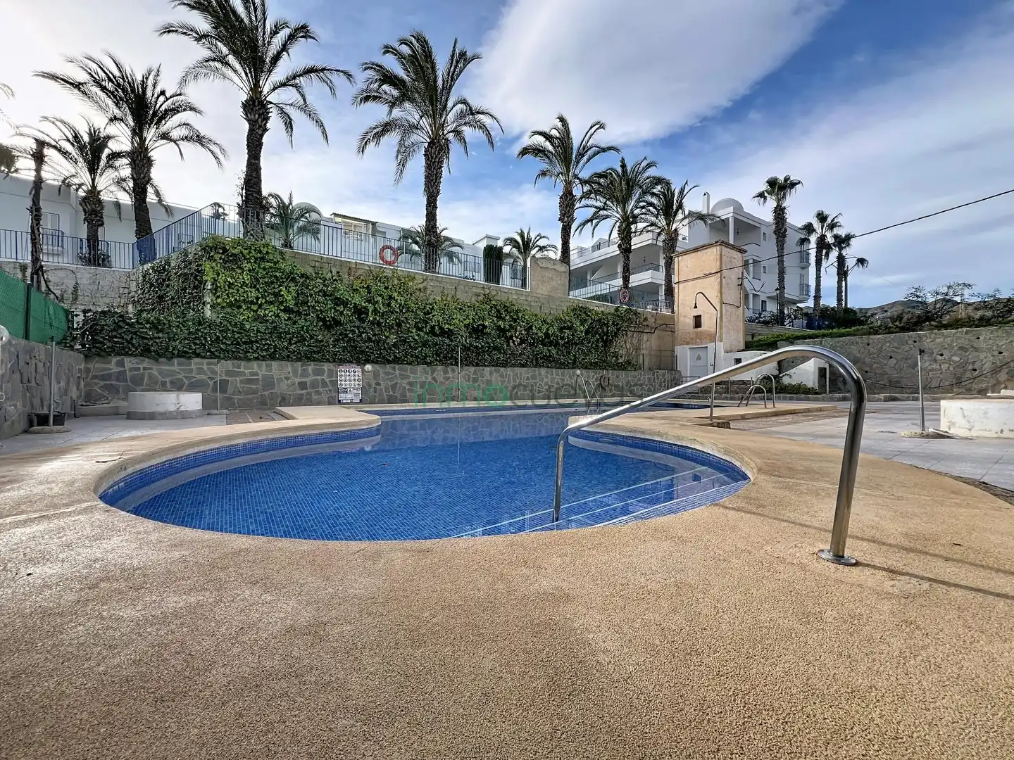 Piscina de Estudio en venta en Mojácar con Aire acondicionado, Jardín privado y Terraza