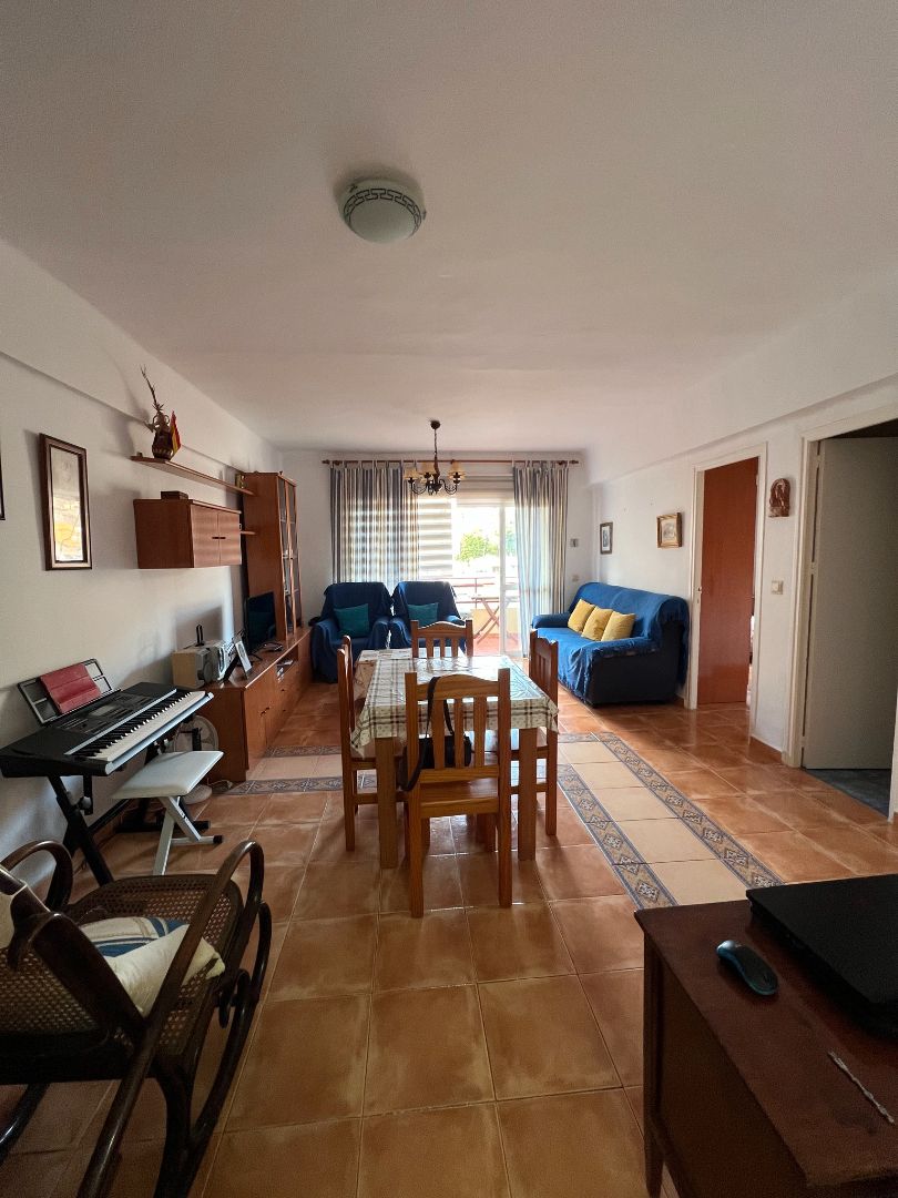 Sala d'estar de Pis en venda en Málaga Capital amb Terrassa i Moblat