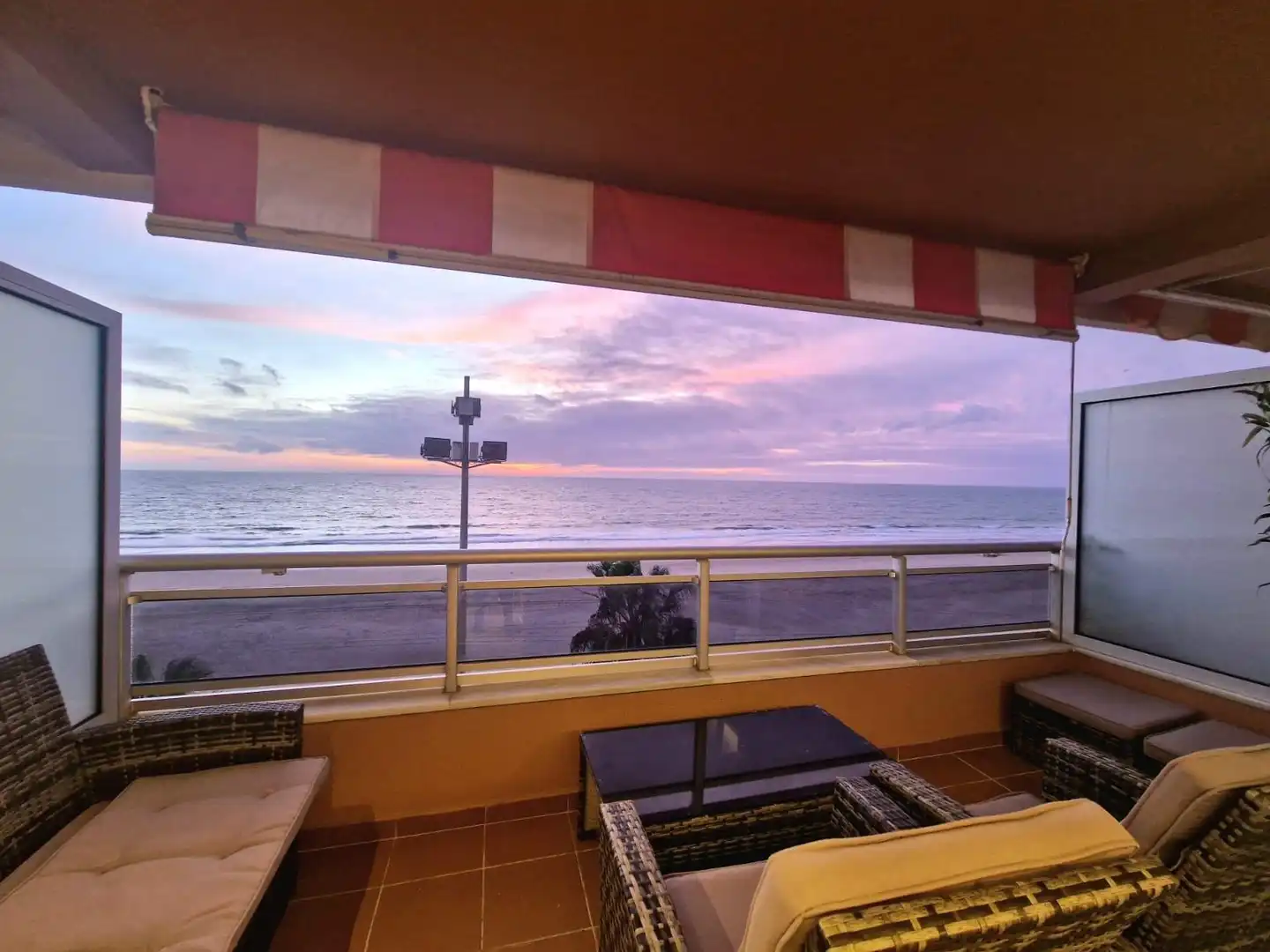 Terrasse von Wohnung zur Miete in Cádiz mit Klimaanlage, Heizung und Terrasse