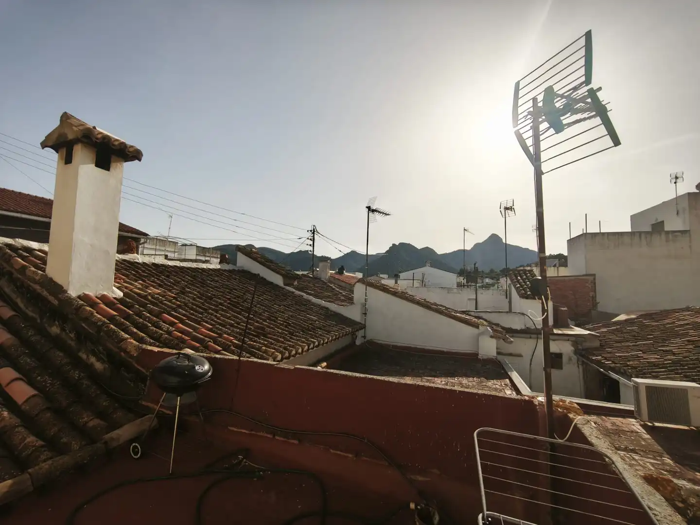 Vista exterior de Casa adosada en venda en Gandia amb Calefacció, Terrassa i Forn