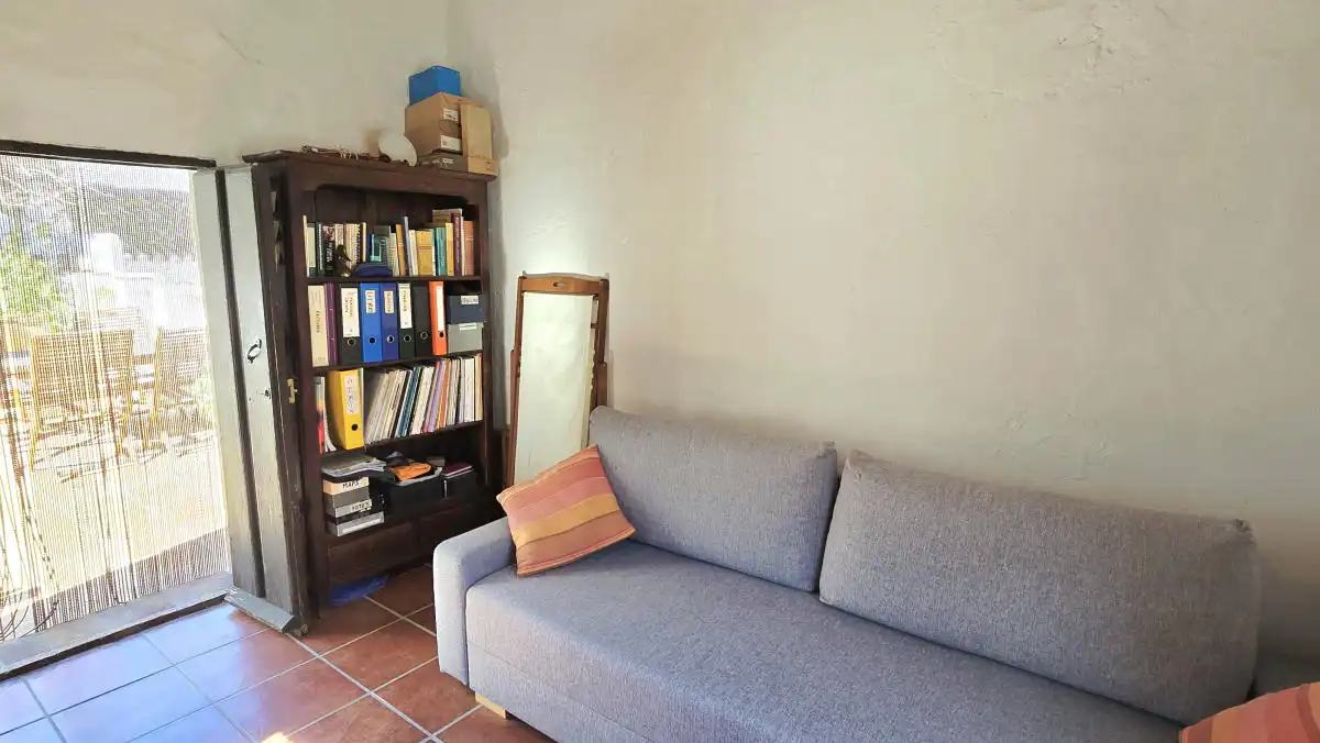 Living room of Detached homes for sale in Almáchar  with Air Conditioner, Terrace and Furnished