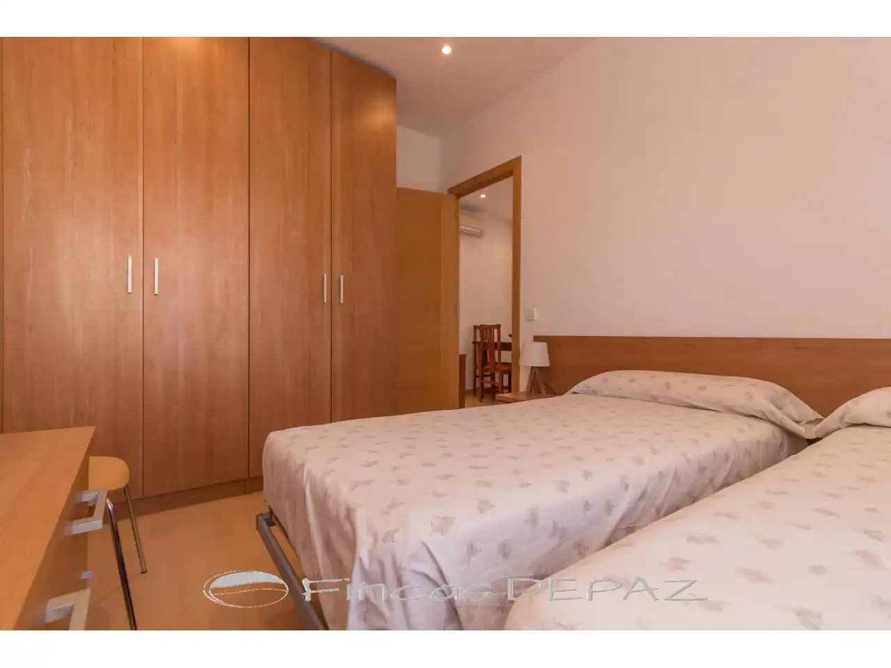 Bedroom of Flat for sale in Castelldefels  with Air Conditioner, Heating and Parquet flooring