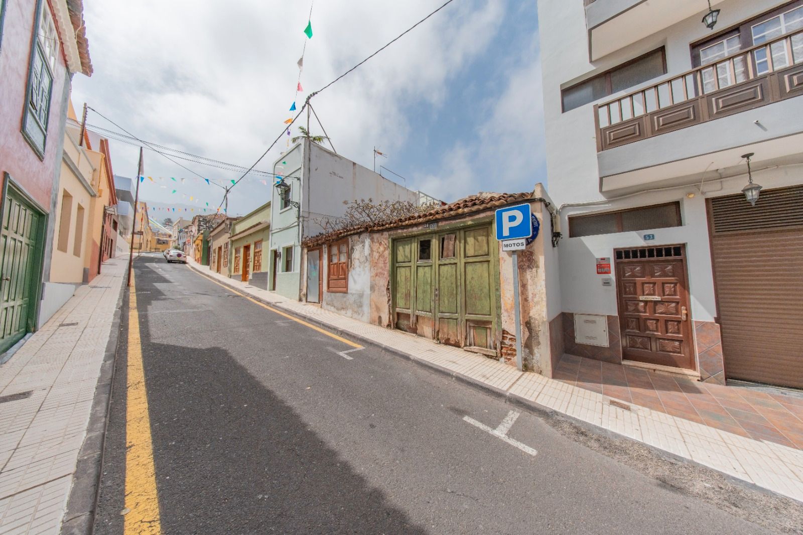 Exterior view of Single-family semi-detached for sale in La Orotava