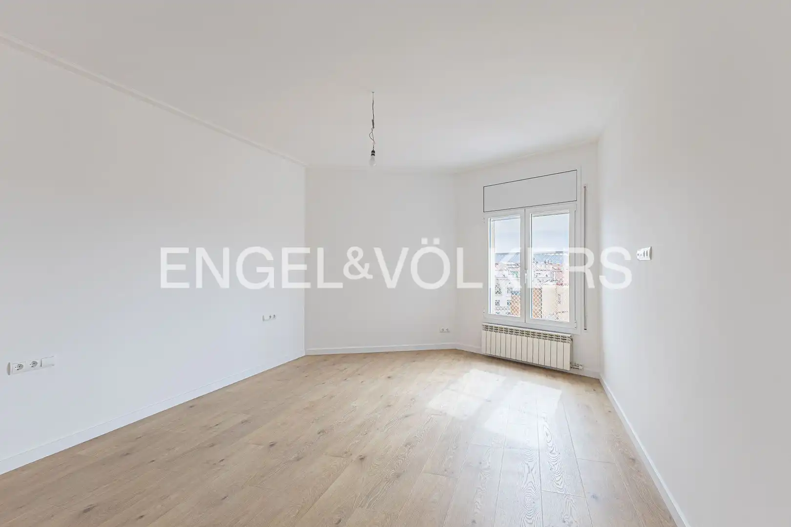 Wohnzimmer von Wohnung zur Miete in Barcelona mit Klimaanlage, Heizung und Parkett