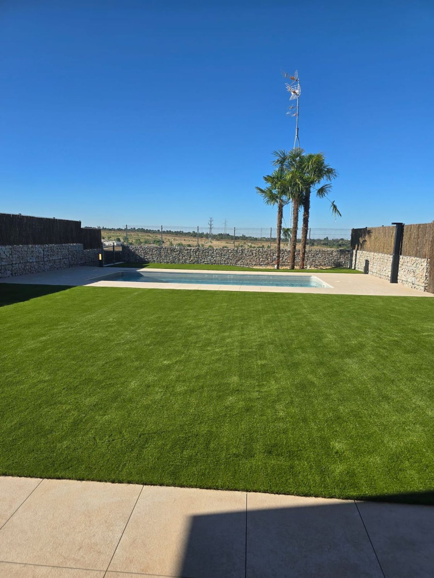 Swimming pool of Single-family semi-detached to rent in Majadahonda  with Air Conditioner, Heating and Storage room