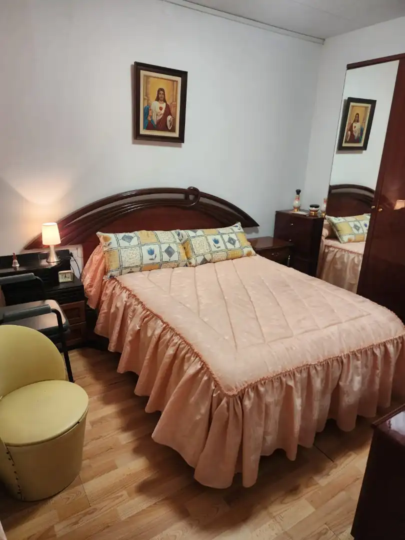 Bedroom of Flat for sale in Sant Joan Despí  with Heating, Furnished and Oven