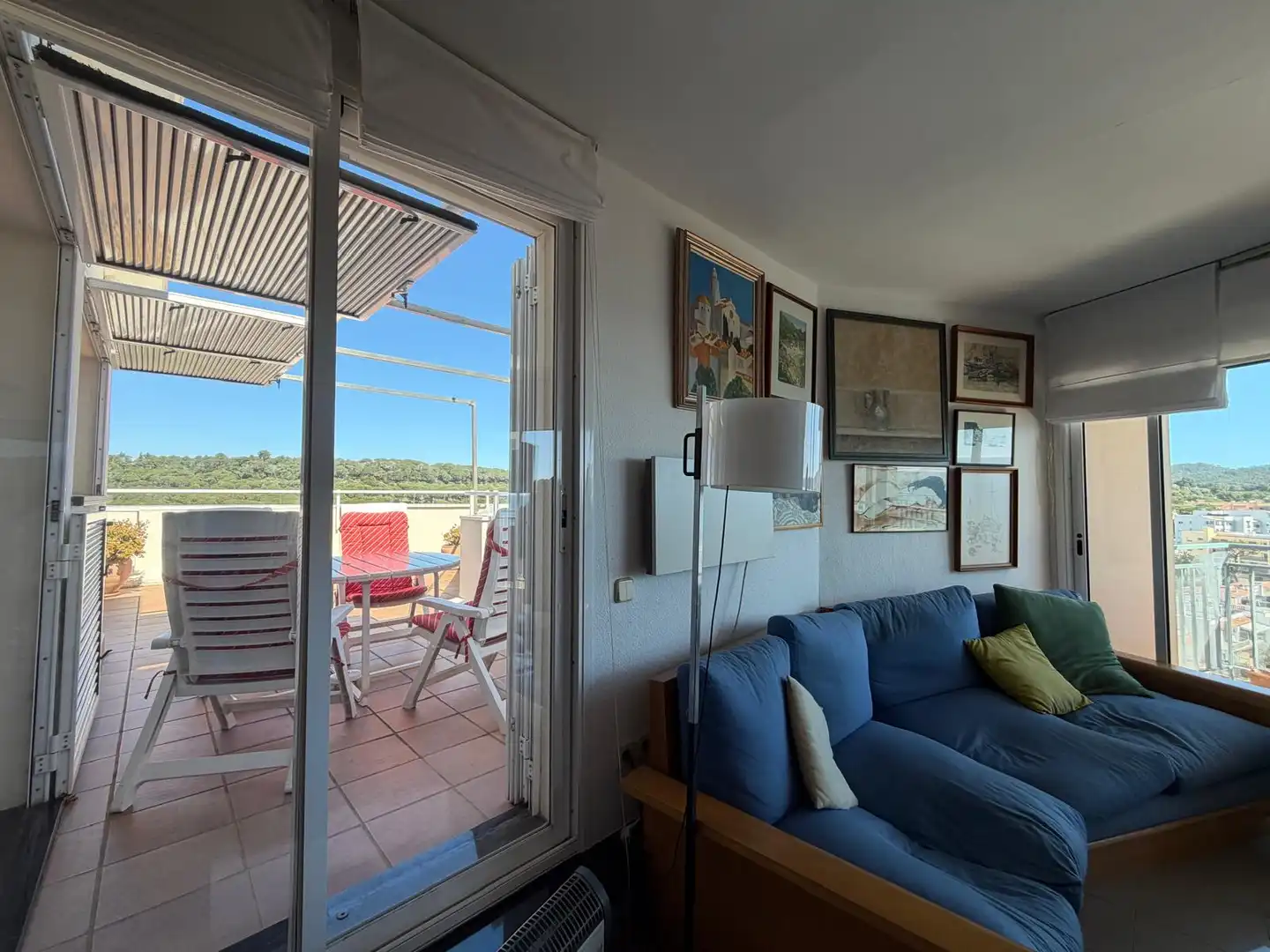 Terrasse von Wohnung zum Verkauf in Palamós mit Heizung, Terrasse und Möbliert